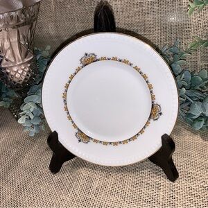 Vintage Porcelain OHME HERMANN Luncheon Plate Crafted In Germany